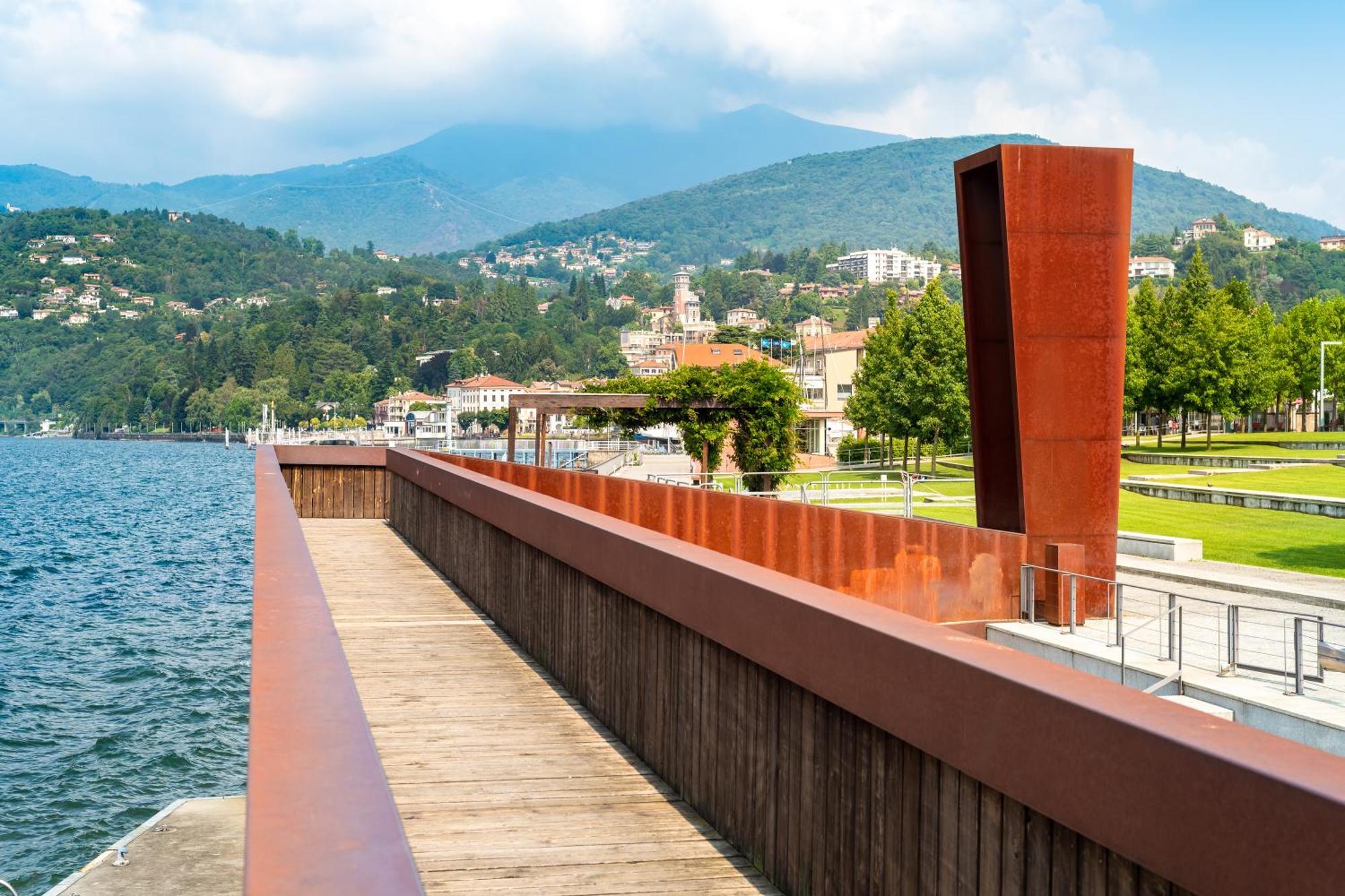 Residenza Oleandro Lake View Luino Center - Happy Rentals מראה חיצוני תמונה