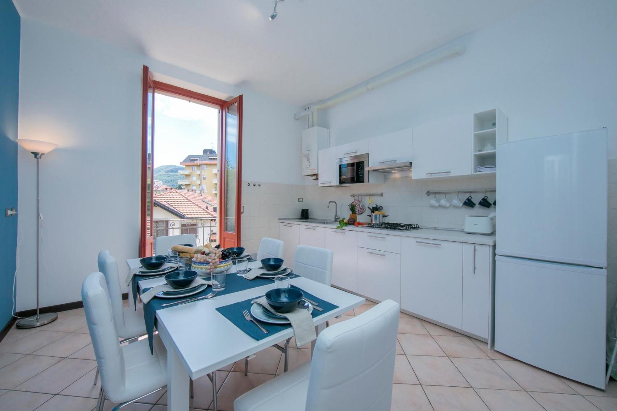 Residenza Oleandro Lake View Luino Center - Happy Rentals מראה חיצוני תמונה